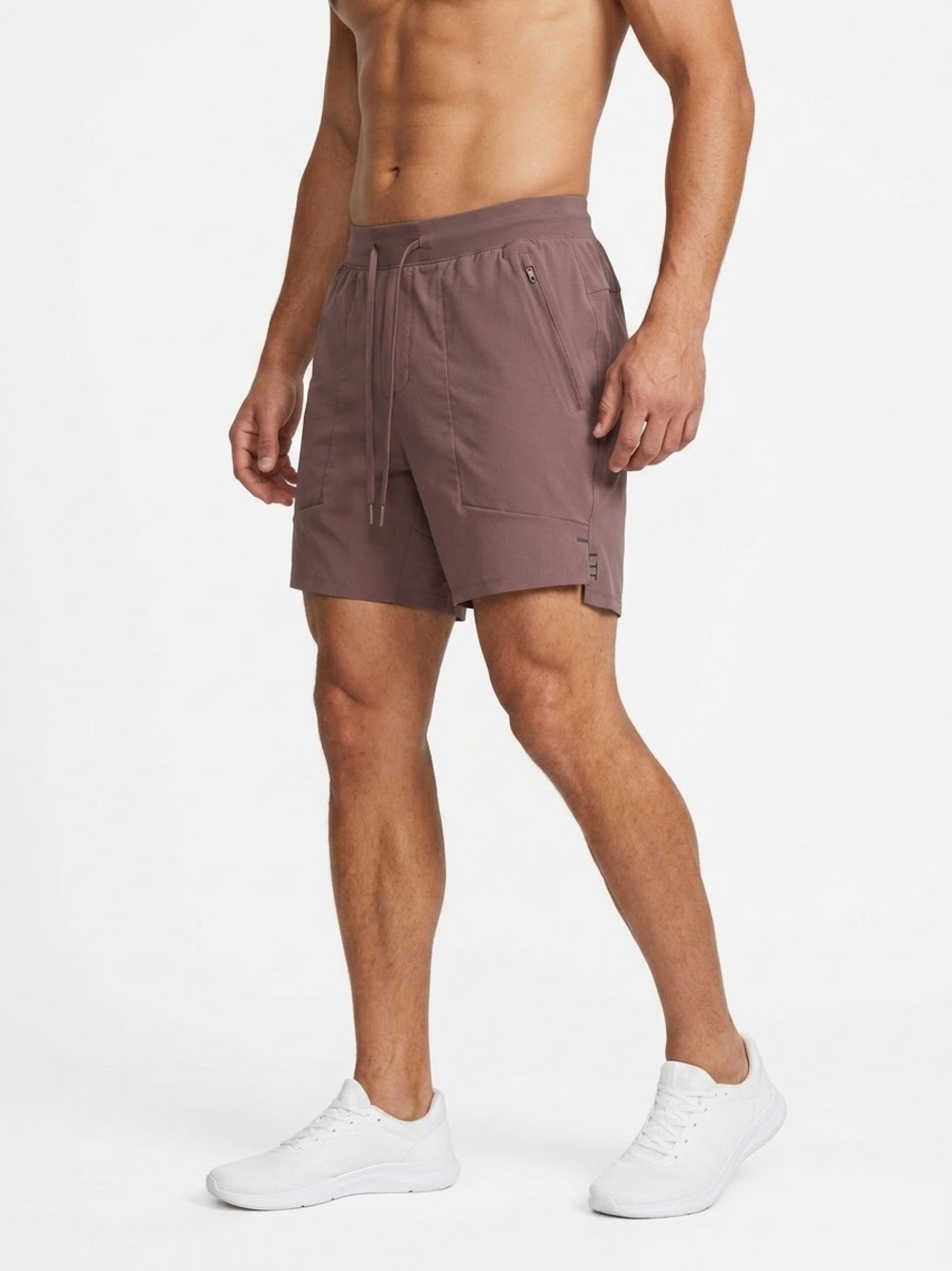 lululemon License To Train Linerless Short 7" Ash Mens Size S AthleticGym